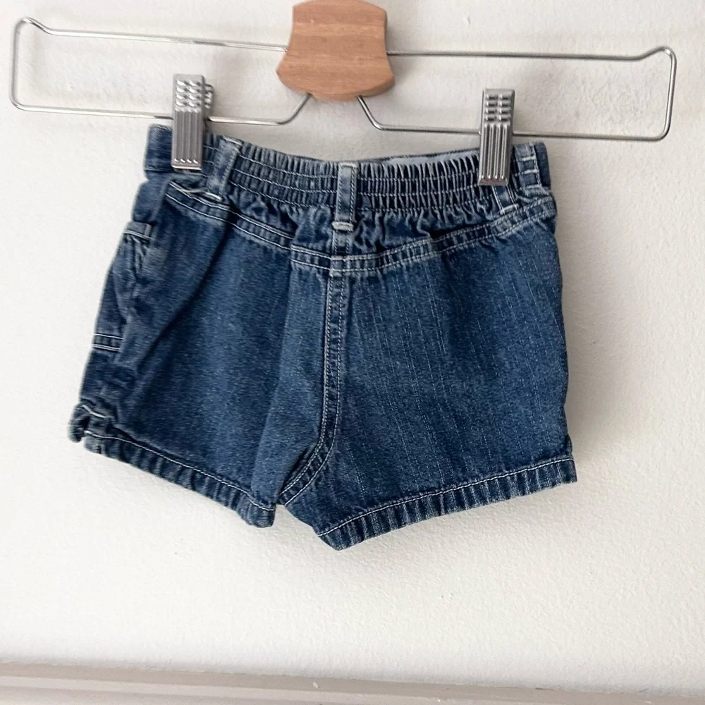 Vintage Tommy Hilfiger Baby 6-12 months Blue Denim Shorts